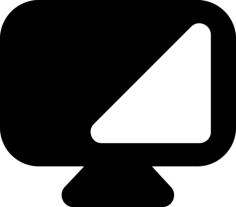 Contrast Of Monitor Sketch Drawing Svg Vector, Free Vectors File